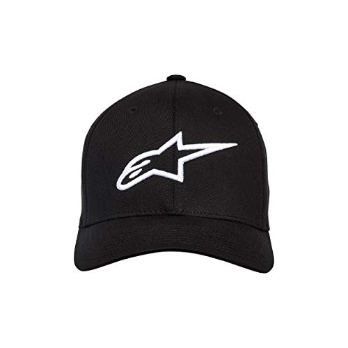 Alpinestar Ageless Curve Gorra, Hombre, Negro/Blanco, L/XL