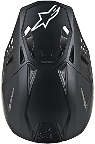 Alpinestars Casco Mx 2019 S-M8 Solid Matte Negro (Xl, Negro)