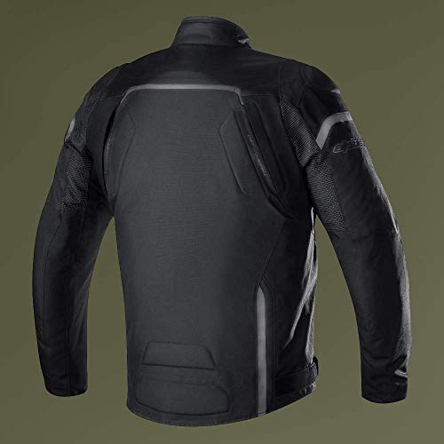 Alpinestars Chaqueta moto Hyper Drystar Jacket Black, Negro, 4XL