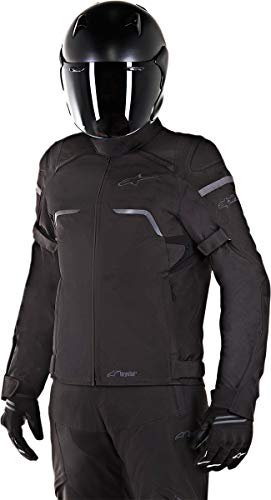 Alpinestars Chaqueta moto Hyper Drystar Jacket Black, Negro, 4XL