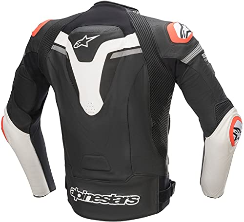 Alpinestars Chaqueta moto Missile Ignition Lt Jacket Tech-air Compatible Black White Red Fluo, BLACK/WHITE/RED/FLUO, 58