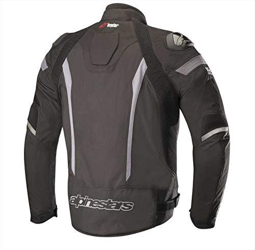 Alpinestars Chaqueta moto T-missile Drystar Jacket - Tech-air Compatible Black Black, Negro/Negro, XXL