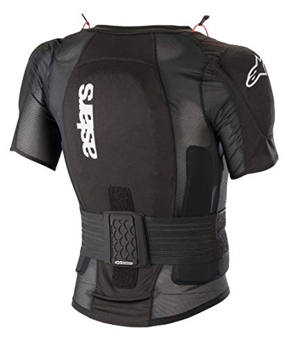 Alpinestars Chaqueta Protectora Mx Sequence - Short Negro (M, Negro)