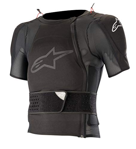 Alpinestars Chaqueta Protectora Mx Sequence - Short Negro (M, Negro)