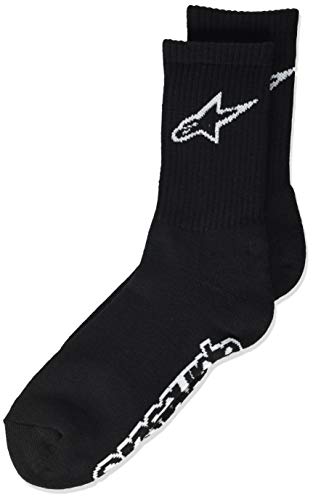 Alpinestars Crew Sock - Calcetines para hombre Negro M