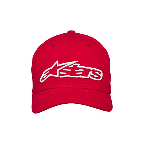 Alpinestars Hut Blaze Flexfit Sombrero, Hombre, Red/White, Small/Medium