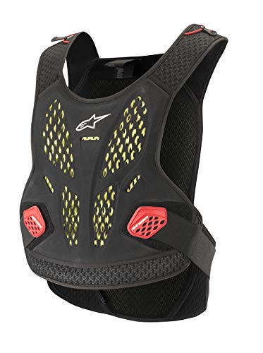 Alpinestars Protector De Pecho Mx 2019 Sequence Anthracite-Rojo (M/L, Negro)