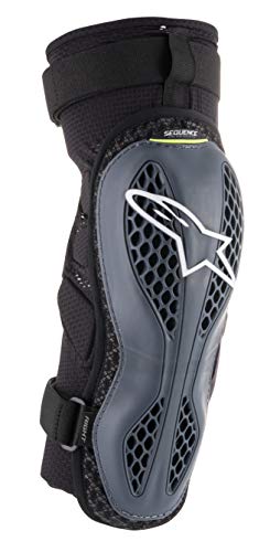 Alpinestars Protector (Guard) De Rodilla Mx - Par 2019 Sequence Anthracite-Amari (Xxl, Gris)