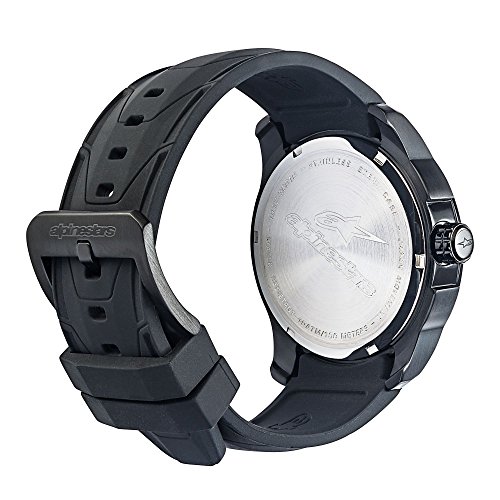 Alpinestars Reloj analógico para Unisex-Adultos. de Cuarzo con Correa en Silicona 1037-96010