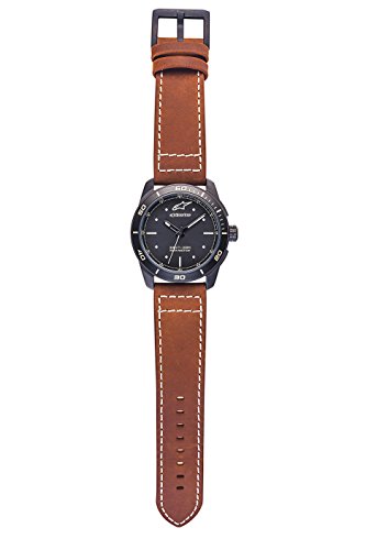 Alpinestars Reloj Análogo clásico para Hombres de Cuarzo con Correa en Cuero 1017-96069