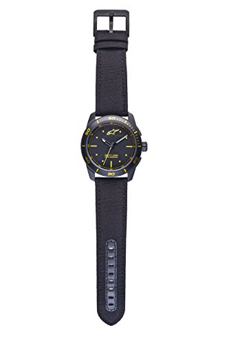 Alpinestars Reloj Análogo clásico para Hombres de Cuarzo con Correa en Nailon 1017-96045