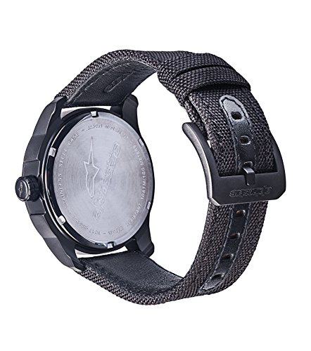 Alpinestars Reloj Análogo clásico para Hombres de Cuarzo con Correa en Nailon 1017-96045