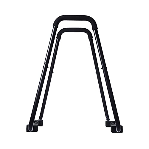 Amazon Basics - Barra de dominadas, ideal para fitness, 87 x 82,5 x 97,5 cm, negro