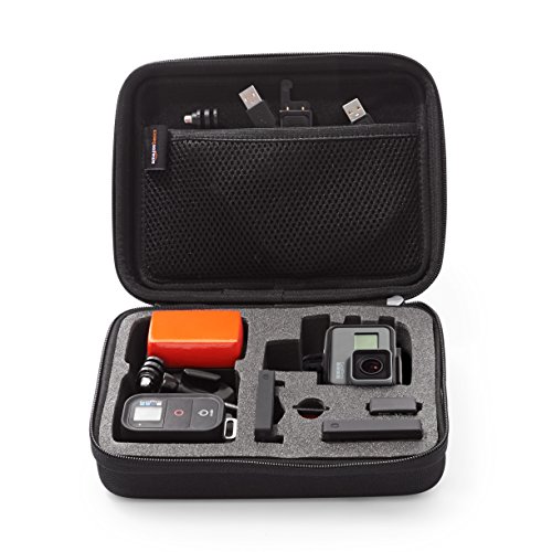 Amazon Basics - Estuche de transporte para GoPro - Pequeño