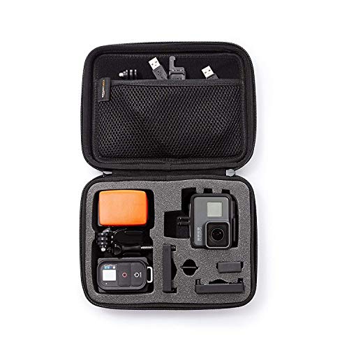 Amazon Basics - Estuche de transporte para GoPro - Pequeño