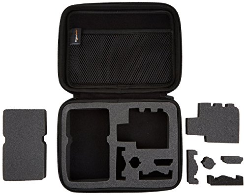 Amazon Basics - Estuche de transporte para GoPro - Pequeño