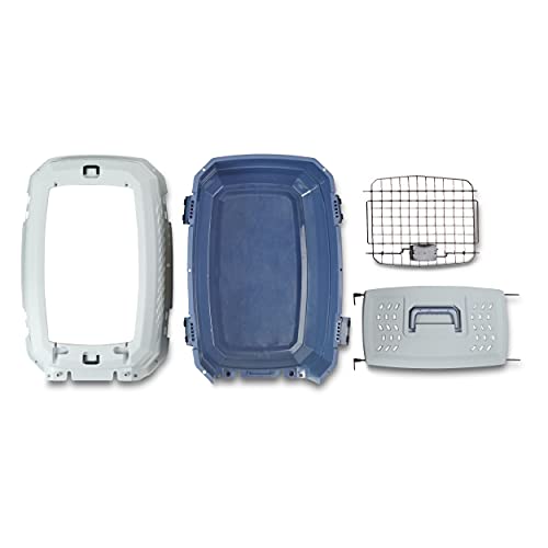 Amazon Basics - Trasportín de 2 puertas con carga superior, 58 cm