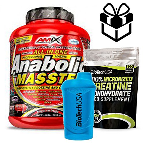 Amix Anabolic Masster 2,2 kg Chocolate + Creatine + Batidor