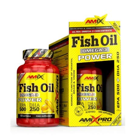 Amix Pro Fish Oil Omega 3 Power 60 Capsulas