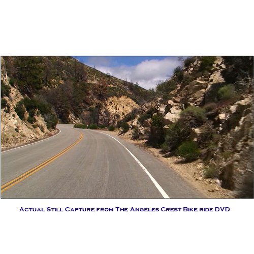 Angeles Crest Highway Virtual Bike Ride Scenery DVD