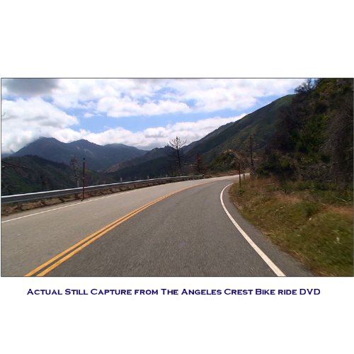 Angeles Crest Highway Virtual Bike Ride Scenery DVD