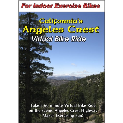 Angeles Crest Highway Virtual Bike Ride Scenery DVD