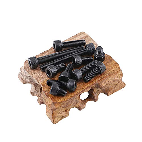 ANSIEDIO M16 Tornillos Allen Negro Tornillos de Cabeza Hexagonal Interior de Acero Carbono Hex Socket Cap Tornillos de Alta Resistencia - M16×120mm,1 pcs