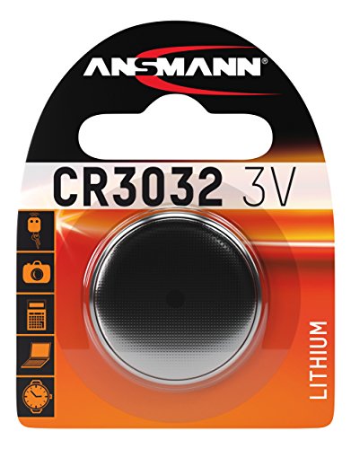 Ansmann 3V CR3032 - Pilas (Litio, Button/coin, 3V) Plata