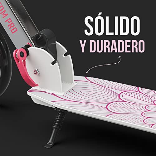 Apollo Patinete Urbano XXL Phantom Pro - Patinete de Grandes Ruedas de 200 m – City Scooter Plegable y Ajustable para Niños y Adultos