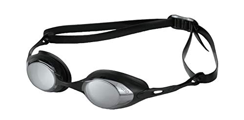 ARENA Cobra Mirror Gafas de Natación, Unisex Adulto, Negro (Smoke), Universal