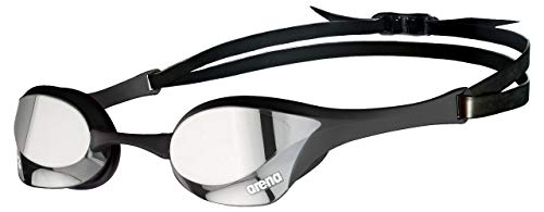 ARENA Gafas Cobra Ultra Swipe Mirror Natación, Unisex niños, Silver/Black, Talla Única