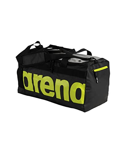 ARENA Spiky III Duffle 40 Bolsas, Unisex-Adult, Black-Ice-Lime, Gris