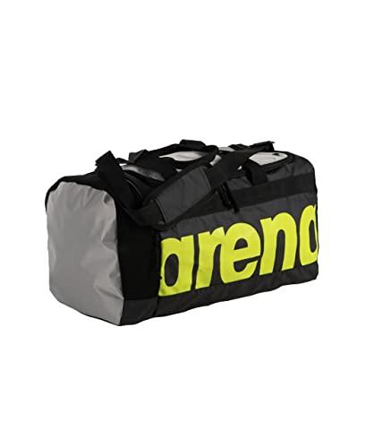 ARENA Spiky III Duffle 40 Bolsas, Unisex-Adult, Black-Ice-Lime, Gris