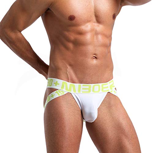 Arjen Kroos Jockstrap para Hombre Tangas String Suspensorios para Hombre sexywear Transpirable Ropa Interior