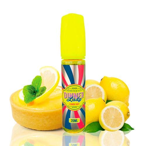 Aroma concentrado Dinner Lady LEMON TART 20ml - Botella de 60ml para mezclar y listo ! - - SIN NICOTINA