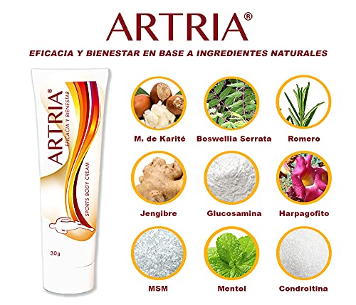 Artria - Crema para el alivio del dolor articular - Pomada natural - Artritis - Artrosis