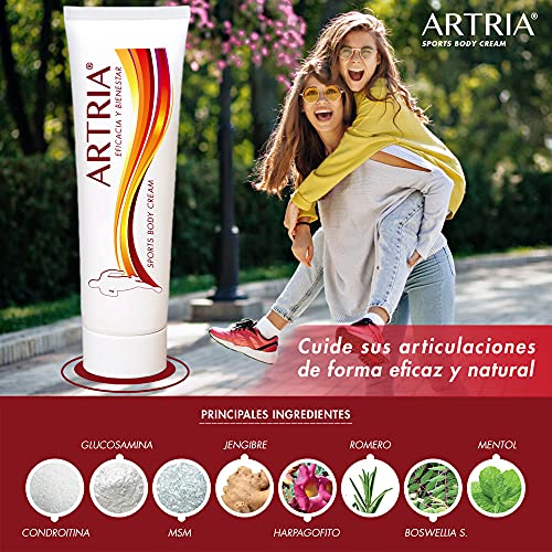 Artria - Crema para el alivio del dolor articular - Pomada natural - Artritis - Artrosis