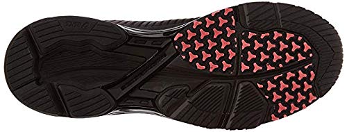 Asics Gel-DS Trainer 23, Zapatillas de Running Hombre, Negro (Black/Black/Flash Coral 9090), 43.5 EU