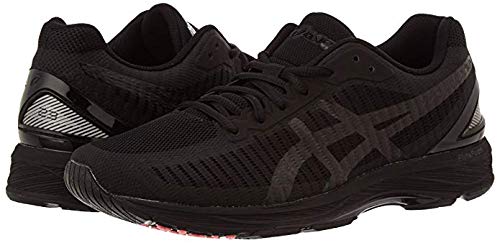 Asics Gel-DS Trainer 23, Zapatillas de Running Hombre, Negro (Black/Black/Flash Coral 9090), 43.5 EU