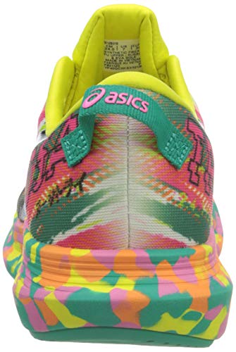 Asics Gel-Noosa Tri 13, Road Running Shoe Mujer, Hot Pink/Sour Yuzu, 37 EU