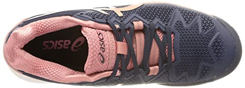 ASICS Gel-Resolution 8 Clay, Zapatos de Tenis Mujer, Peacoat Rose Gold, 39 EU