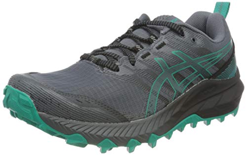 Asics Gel-Trabuco 9, Trail Running Shoe Mujer, Metropolis/Baltic Jewel, 39.5 EU