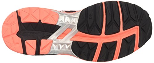 Asics Gt-1000 5 G-tx, Zapatillas de entrenamiento y correr Mujer, Negro (Black/Silver/Flash Coral), 37 (4 UK)