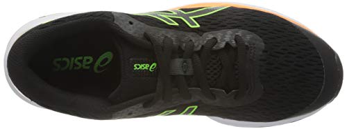 Asics GT-1000 9 GS, Zapatos para Correr, Black/Green Gecko, 35.5 EU