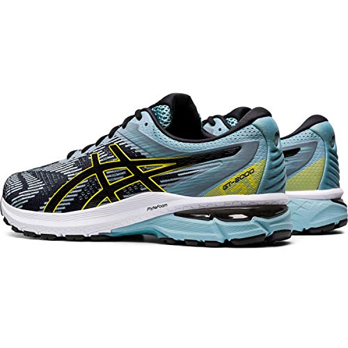 Asics GT-2000 8, Road Running Shoe Hombre, Azul Humo/Negro, 42.5 EU