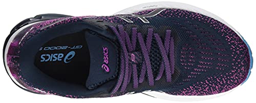 ASICS Gt-2000 9 Knit, Zapatillas para Correr Mujer, French Blue White, 37.5 EU