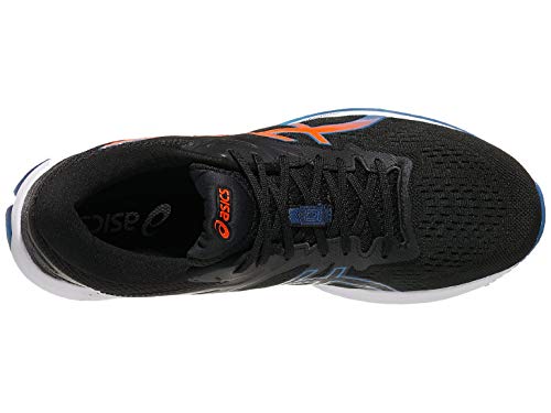 ASICS Men's GT-1000 10 Running Shoes, 8M, Black/Reborn Blue