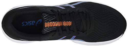 Asics Patriot 12, Zapatillas Hombre, Black/Reborn Blue, 43.5 EU