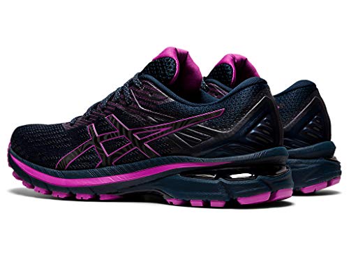 ASICS Zapatillas de running GT-2000 9 Lite-Show para mujer, Azul Francés/Lite-Show, 39.5 EU