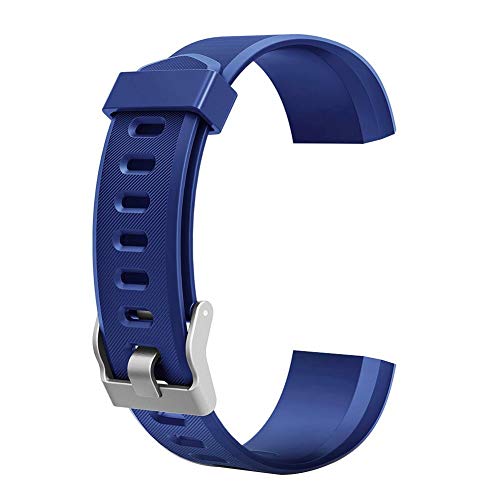 asipr Ópera Pulsera Accesorios de Repuesto para id115 Plus HR Smartwatch, Color Azul